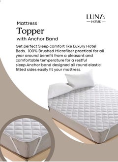 LUNA Home Mattress cover protector for King/single bed, vacuum packed.  - Image 5