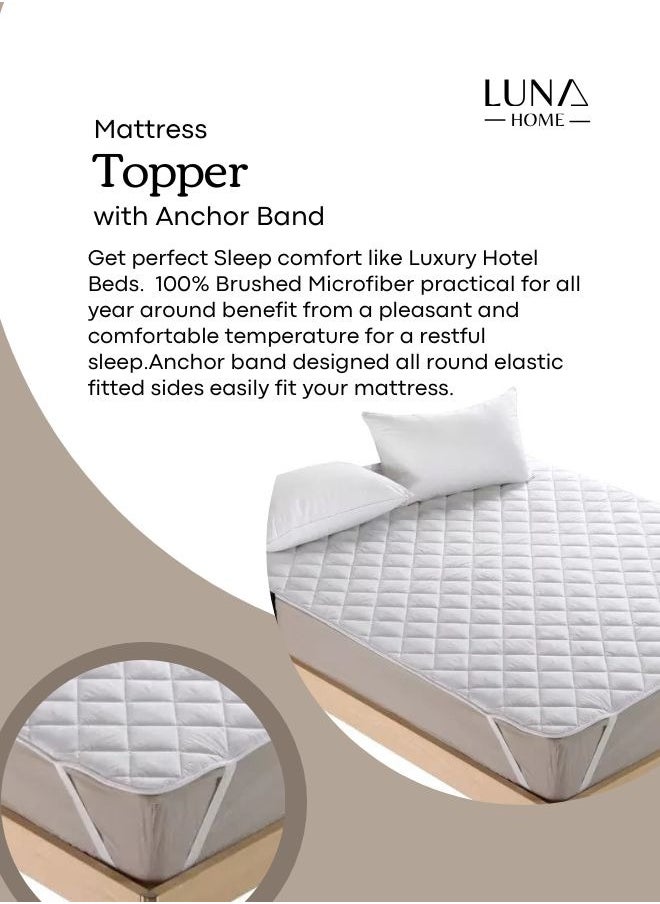 LUNA Home Mattress cover protector for King/single bed, vacuum packed.  - Image 5