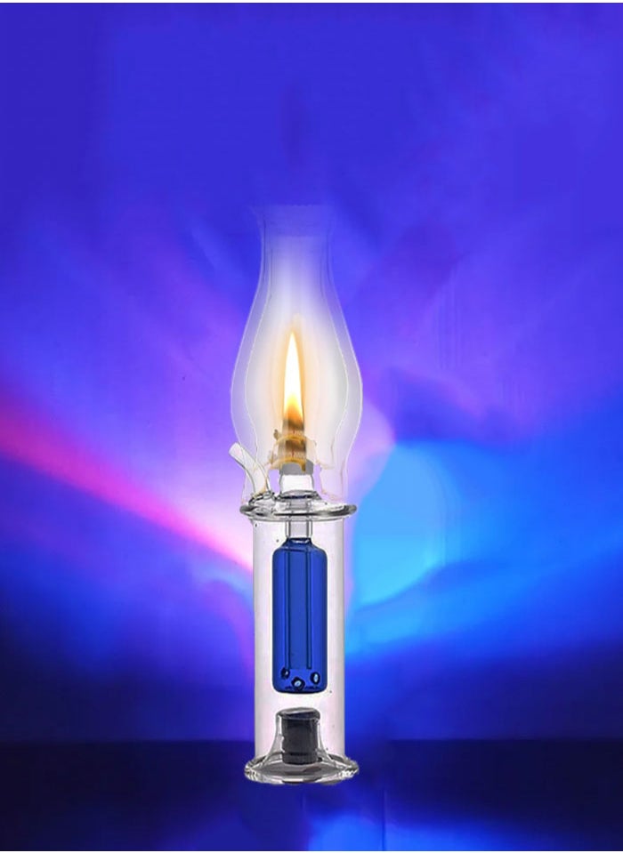 Generic Glass Home Decorative Heat Resistant Oil Lamp Vase  - Image 1