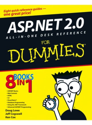 The ASP.NET 2.0 All-In-One Desk Reference For Dummies is a comprehensive reference book designed for beginner programmers and existing developers who want to update their skills to ASP.NET 2.0. - pzsku/ZDE205D2BF30A7D82F2F7Z/45/1761167212/142181e7-5c28-49e9-93ac-fb50452feba5