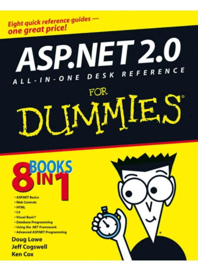 The ASP.NET 2.0 All-In-One Desk Reference For Dummies is a comprehensive reference book designed for beginner programmers and existing developers who want to update their skills to ASP.NET 2.0. - Image 1
