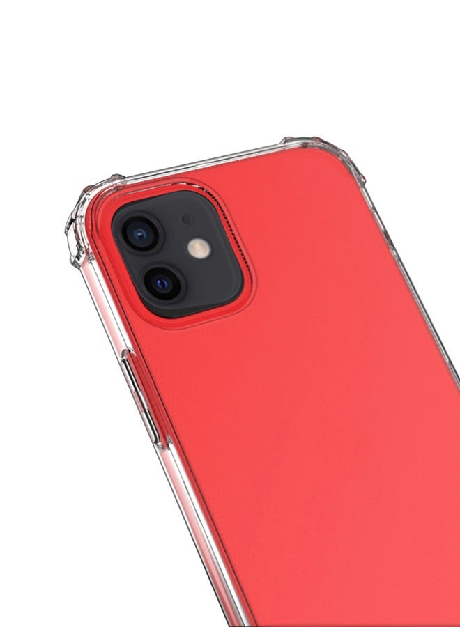 general Premium Quality Protective Case Cover For Apple iPhone 12 Mini With Transparent Slim Thin TPU Corners Clear - Image 4