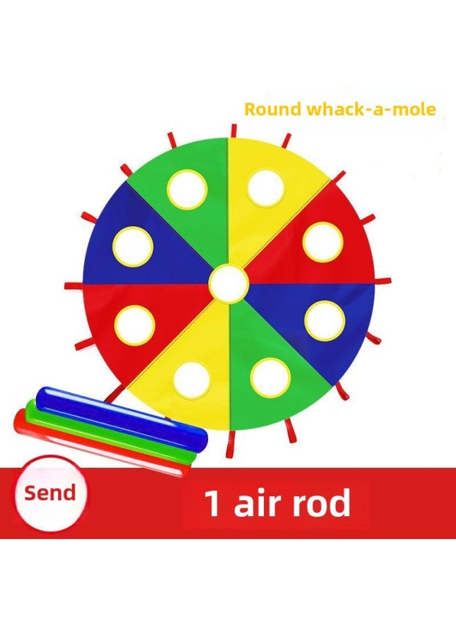 Whack-a-mole Rainbow Umbrella Kindergarten Kidsren's Games Sports Activities Outdoor Toys Early Education Sensory Training Equipment-Specifications:[send Sports Bracelet] 2.9m Holes Whack-a-mole  - Image 1