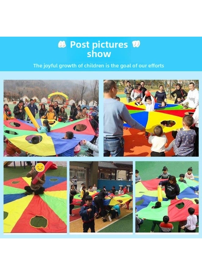 Whack-a-mole Rainbow Umbrella Kindergarten Kidsren's Games Sports Activities Outdoor Toys Early Education Sensory Training Equipment-Specifications:[send Sports Bracelet] 2.9m Holes Whack-a-mole  - Image 3
