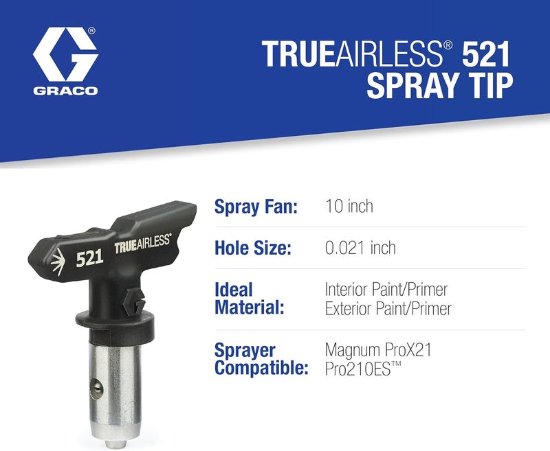 GRACO رأس الرش TRU521 TrueAirless 521 - Image 4