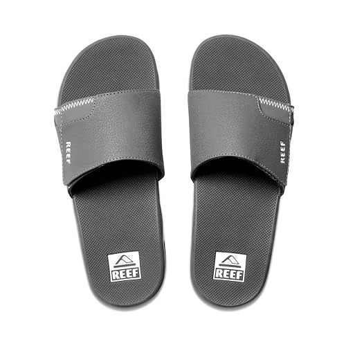 Reef Fanning Slide Men's Comfort Sandals Shadow - 12 Medium - Image 5