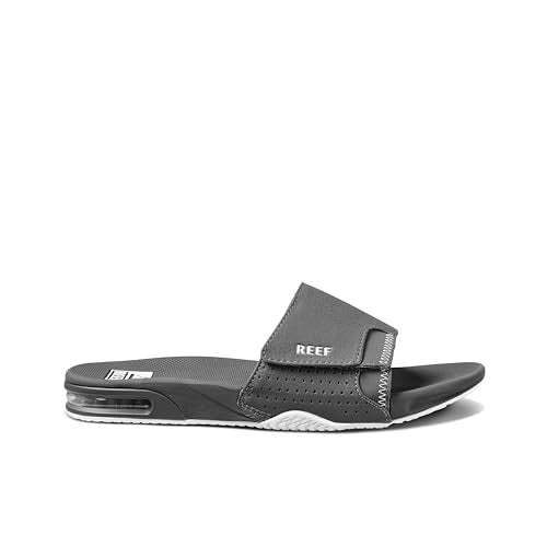 Reef Fanning Slide Men's Comfort Sandals Shadow - 12 Medium - Image 4