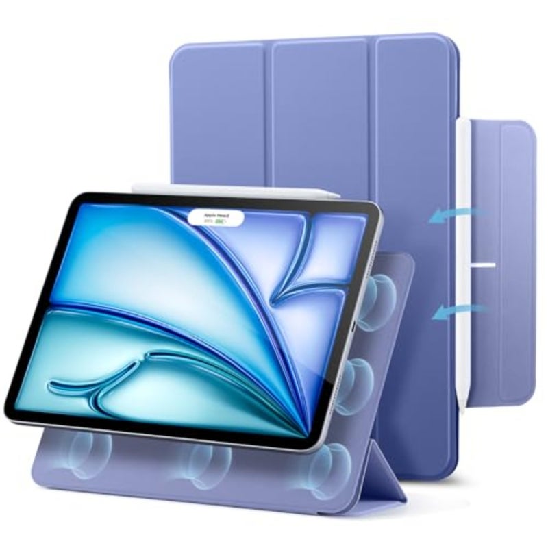 حافظة لجهاز iPad Air 11 بوصة M4/M3/M2 2026/2025/2024، iPad Air 5th/4th Gen (2022/2020): حافظة رفيعة قابلة للطي مع ملحق مغناطيسي قوي، استيقاظ/نوم تلقائي، حماية متينة - Image 1
