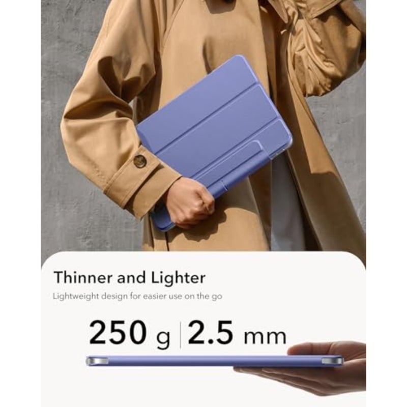 حافظة لجهاز iPad Air 11 بوصة M4/M3/M2 2026/2025/2024، iPad Air 5th/4th Gen (2022/2020): حافظة رفيعة قابلة للطي مع ملحق مغناطيسي قوي، استيقاظ/نوم تلقائي، حماية متينة - Image 4