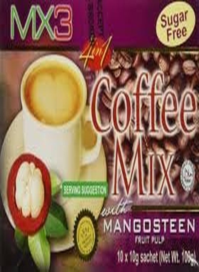 MX3 Mangosteen Coffee Mix (10 Sachets) PACK OF 2 - Image 1