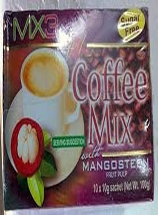 MX3 Mangosteen Coffee Mix (10 Sachets) PACK OF 2 - Image 2
