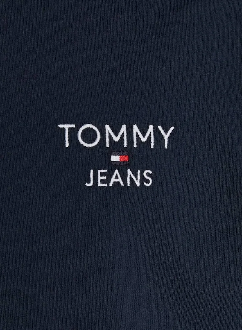TOMMY JEANS Signature Tonal Logo Embroidery T-Shirt
