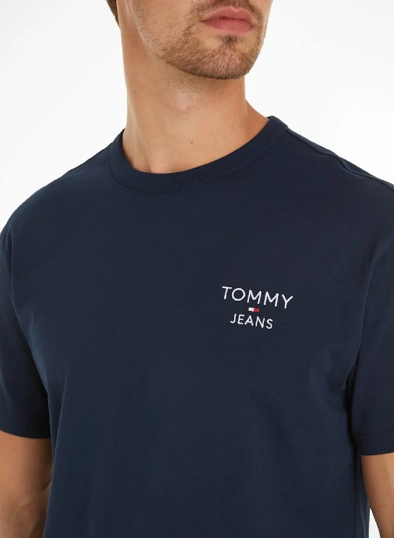 TOMMY JEANS Signature Tonal Logo Embroidery T-Shirt