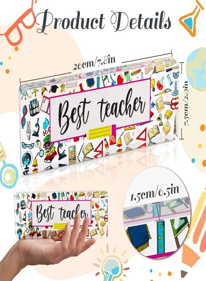 HWING Teacher Gifts for Women Men,Teacher Appreciation Tabletop Decor Plaque,Classroom Office Desk Decoration,Back to School Thank You Birthday Graduation Gifts for Teachers Educators Mentor - Image 5