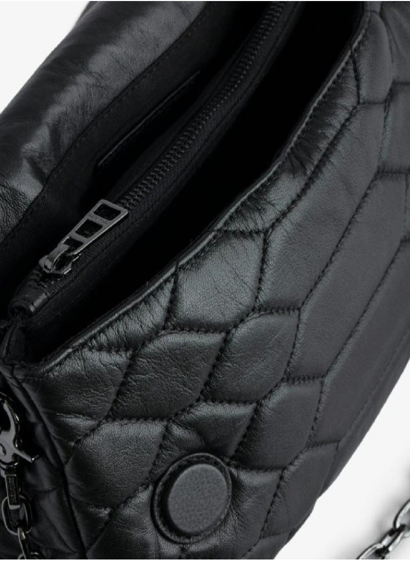 ZADIG & VOLTAIRE - Rocky iconic women’s black grained leather bag - Image 1