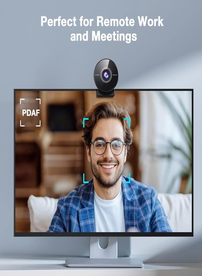 EMEET C950 4K Webcam for PC, PDAF Autofocus, USB Webcam with Microphone - Image 3