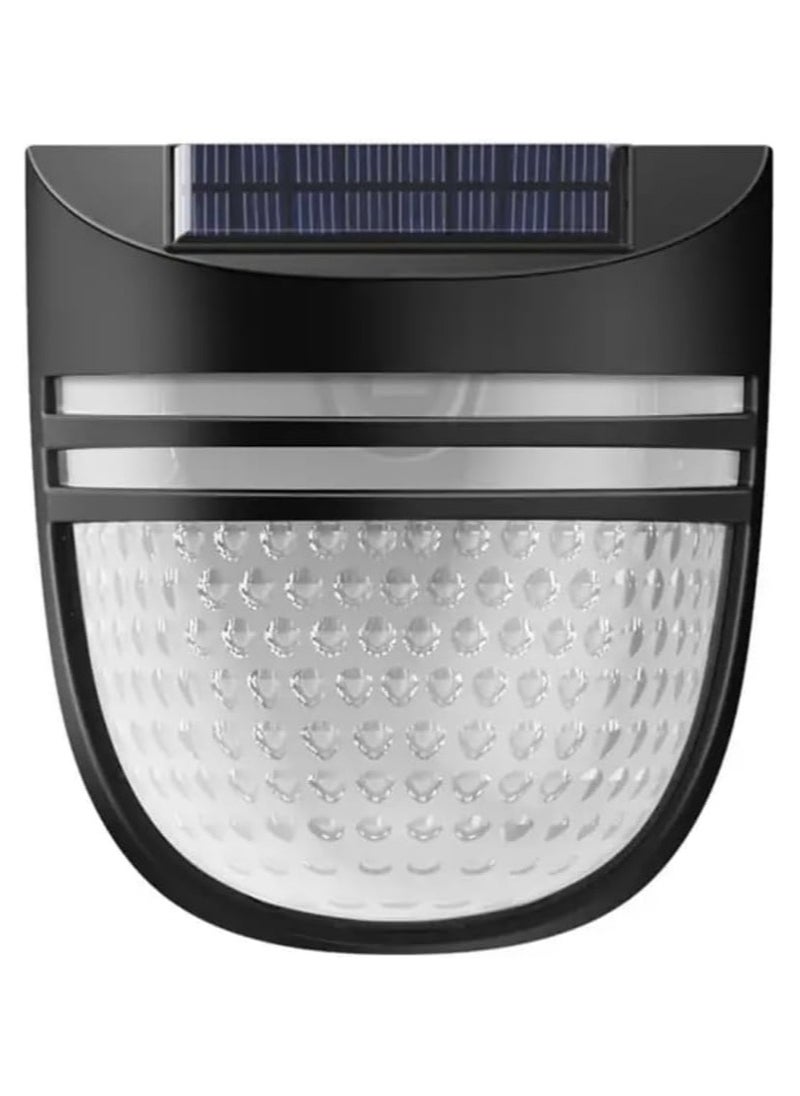 BLUE CORAL 4 Pack Home Lighting Solar Decorative Light Dustproof 2800-3200k Solar Wall Light Outdoor Lighting Ip54 Waterproof Solar Corridor Lamp  - Image 1