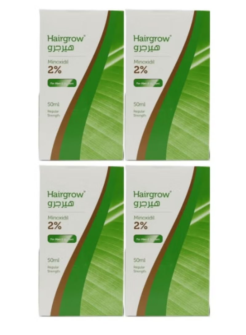 Hairgrow Hair Grow 2% minoxidil For Hair 4PCS 