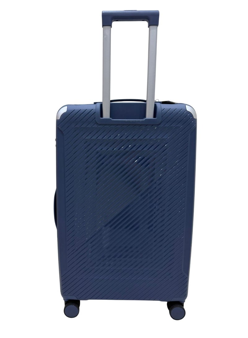 طقم حقائب سفر من مادة PP-بولي بروبيلين (غير قابل للكسر) مكون من 3 قطع بمقاسات 20-24-28 بوصة - Image 4