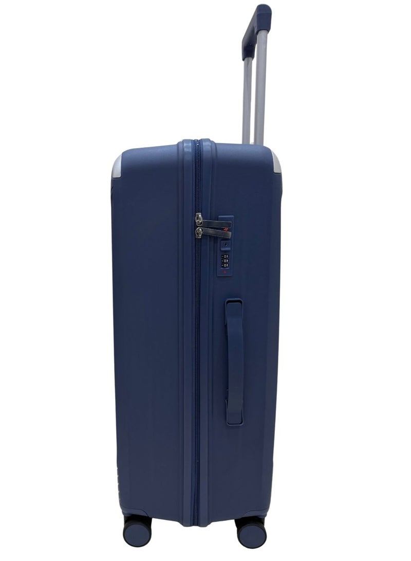 طقم حقائب سفر من مادة PP-بولي بروبيلين (غير قابل للكسر) مكون من 3 قطع بمقاسات 20-24-28 بوصة - Image 5