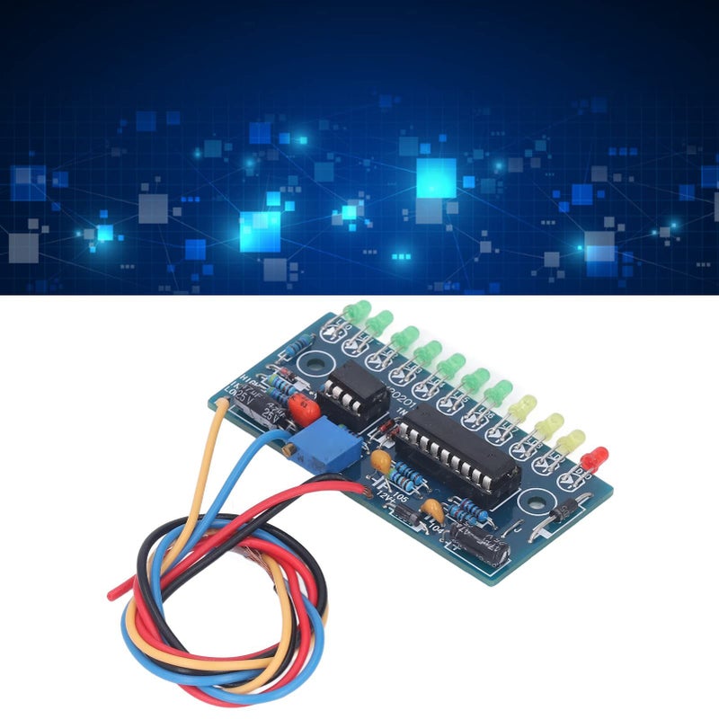 10 Segment LED Audio Level Indicator Module 3mm LED VU Meter for Preamp - Image 3