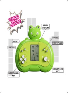 Generic Handheld Retro Brick Game Console Built-in Classic Games, Puzzle Children's Game Console - 2025 Best Gifts (Frog)  - Image 2