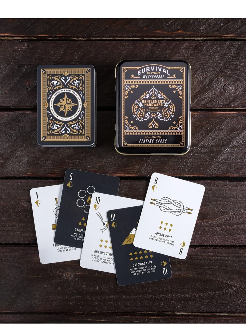 GENTLEMEN'S HARDWARE Campfire Survival Cards