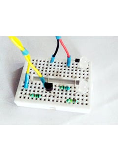 PKE pke 2 LED Compact Laser LDR Security Alarm Based Sensing stem Learning kit in Breadboard  - Image 3