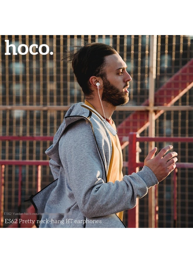 هوكو سماعات بلوتوث عنق أنيقة ES62 مع بطارية تدوم 120 ساعة - سماعات موسيقية لاسلكية - Image 4