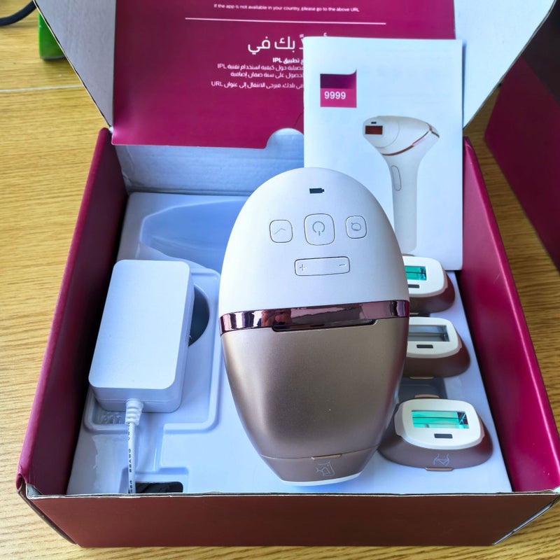 SZI IPL Hair Removal Device with LCD Display, Rechargeable, 600nm - Image 4