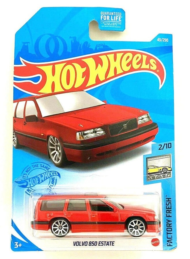 DieCast Hotwheels Volvos 850 Estate - Factory Fresh 2/10 [Red] 43/250 () - Image 1