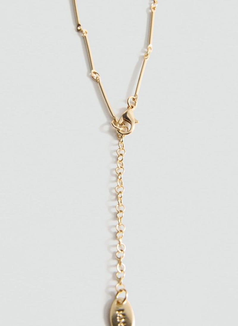 MANGO - Combined Bead Chain Necklace - Image 1