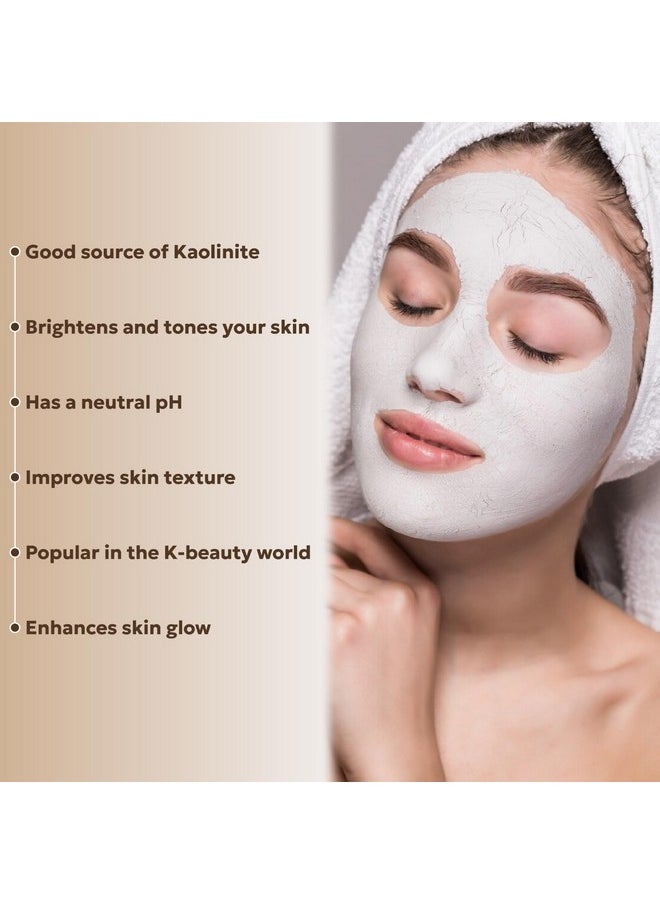Yauvanya Natural Kaolin/Clay Powder For Glowing Skin - 2X100 Gms  - Image 4