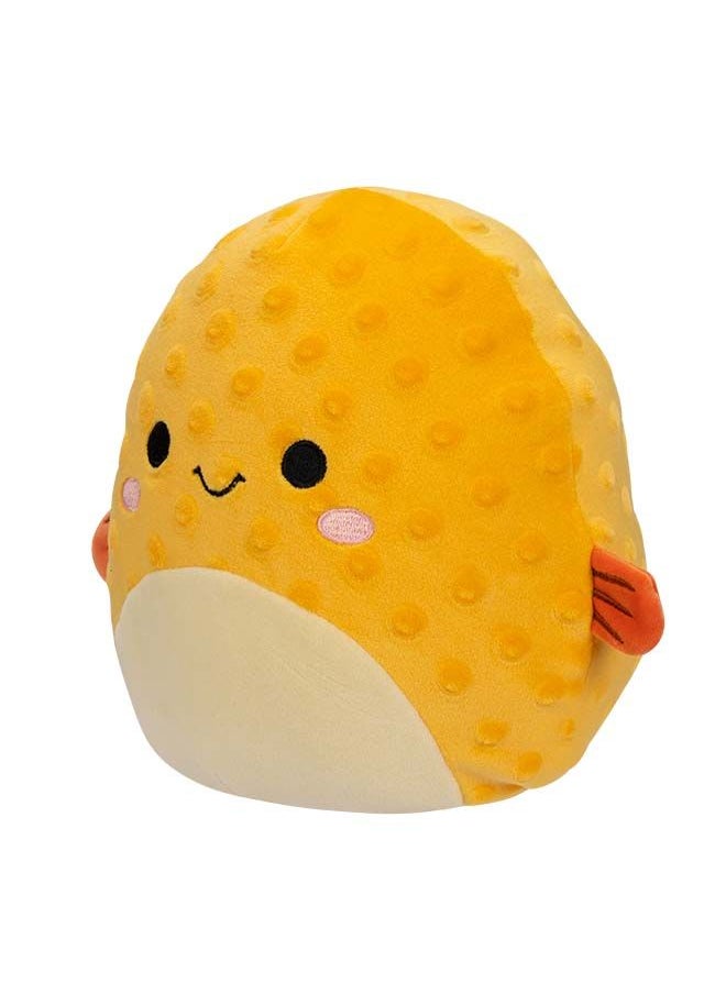Squishmallows 7.5 inch Safa Orange Pufferfish , Officially Licensed Kellytoy Plush Toy, Colorful Soft Toy, Gift for Kids, Girls & Boys Washable Squishy Stuff Toy Multicolor All Age  - Image 3