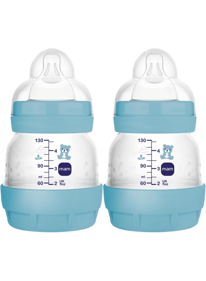 MAM 4.5oz Easy Start Bottle, Boy, 2pk - Image 1