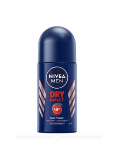 NIVEA MEN NIVEA MEN Antiperspirant Roll-on for Men, Dry Impact, 50ml  - Image 1