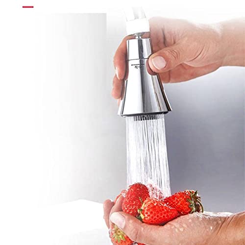 VELINEX® 360 Degree Rotation Kitchen Tap Aerator, Water Saving Health Faucet, 2 Mode Sprayer, Kitchen Extender (Faucet-F Short Without Nozzle) - Image 2