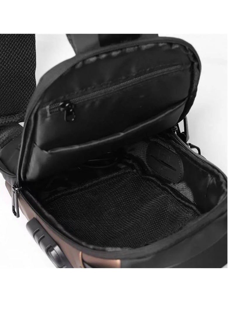 Shoulder Bag Sports for Men 33.00*5.00*17.00cm Blue