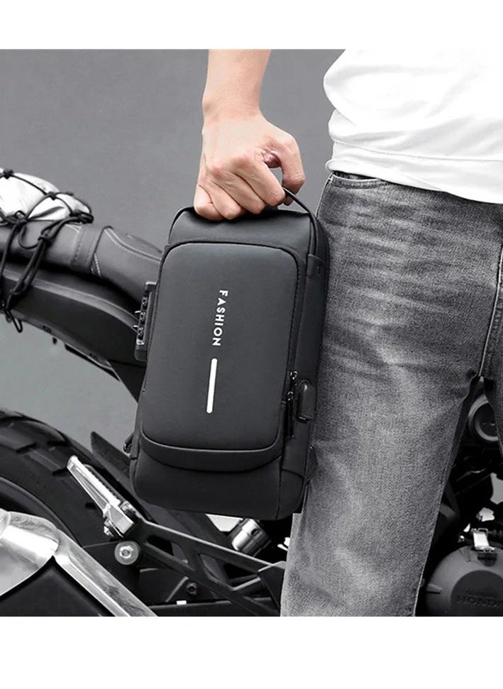 Shoulder Bag Sports for Men 33.00*5.00*17.00cm Blue