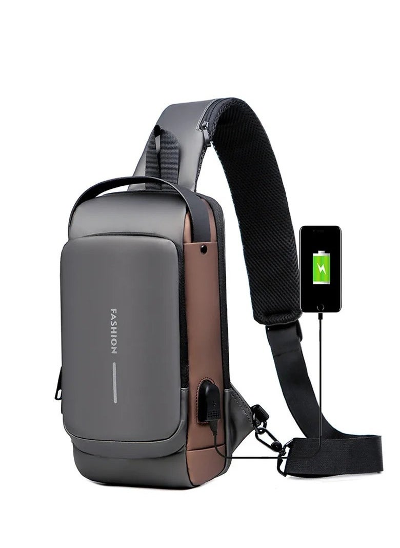 Shoulder Bag Sports for Men 33.00*5.00*17.00cm Blue