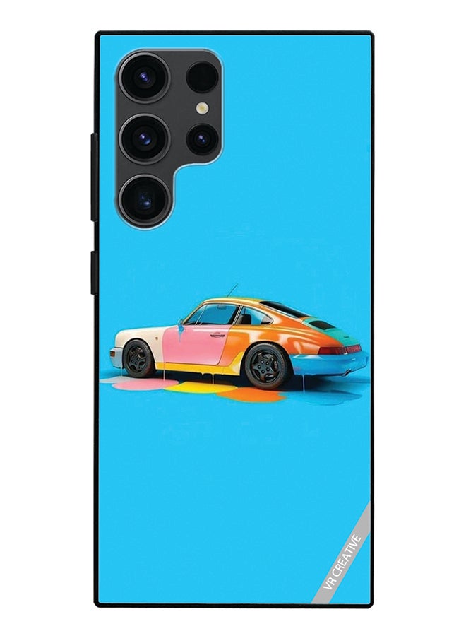 VR CREATIVE Protective Case Cover For Samsung Galaxy S24 Ultra Car Design Multicolour - Image 1