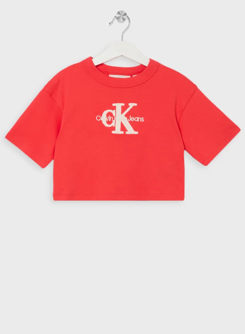 كالفن كلاين جينز TEDDY MONOLOGO SS T-SHIRT