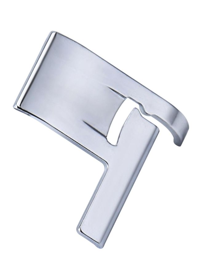 NIBEMINENT Metal Foot Presser For Sewing Machines Silver - Image 4