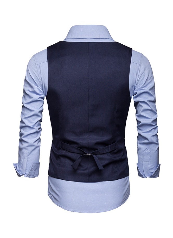 KUYING New Men's British Fashion Slim Fit Suit Vest  - Image 2