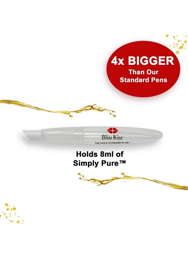 Bliss Kiss Refillable Empty Squeeze Cuticle Pens Perfect For Holding Simply Pure Nail & Cuticle Oil 3 Pack  - Image 4