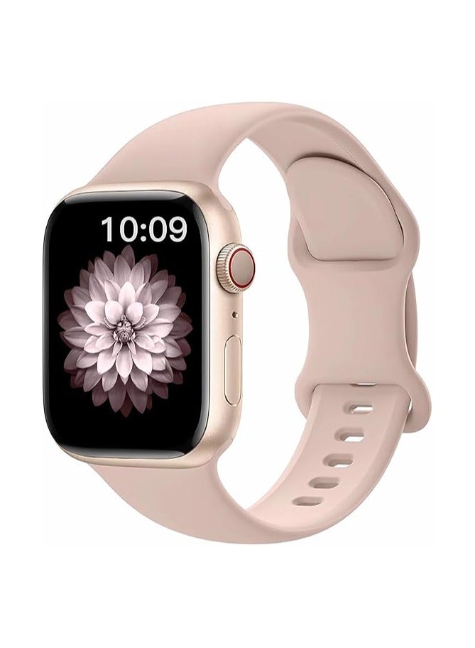 HablTech Sport Silicone Band Compatible with Apple Watch 38mm/40mm/41mm/42mm Classic Soft Replacement Strap Applicable to iWatch Series 11/10/9/8/7/6/5/4/SE/SE2/SE3 - Image 1