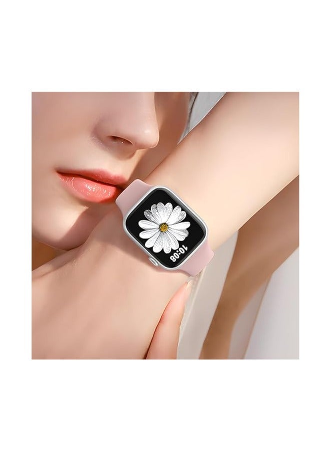 HablTech Sport Silicone Band Compatible with Apple Watch 38mm/40mm/41mm/42mm Classic Soft Replacement Strap Applicable to iWatch Series 11/10/9/8/7/6/5/4/SE/SE2/SE3 - Image 3