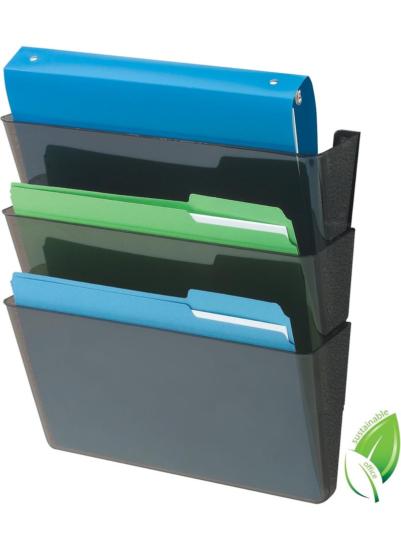 Deflecto DEFLECTO Conversion File Jackets And Pockets DEF93604 Black Pack of 1  - Image 2