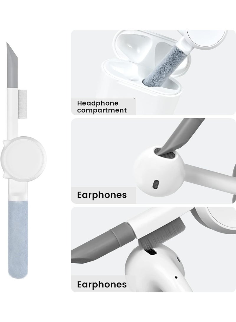 Cleaning Kit for Airpods 10 in 1 Keyboard Cleaner with Brush Headphone Cleaning Pen, Multifunctional Cleaning Set for Camera, Laptop, PC Monitor, Phone, Pink - Image 3