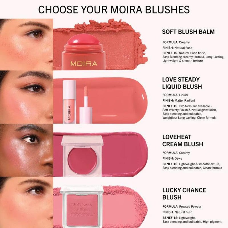 moira Soft Blush Balm (009, Love Core) - Image 4